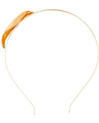 Marni Cerchietto con applicazione - Metallizzato