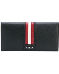 Bally Cartera continental Trigo - Negro