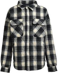 BREATH - Check-Pattern Shirt - Lyst