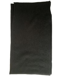 Malo - Ribbed-Trim Cashmere Scarf - Lyst