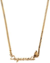 DSquared² - Collana A Catena Con Pendente - Lyst