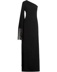 ‎Taller Marmo - One-Shoulder Fringed Maxi Gown - Lyst