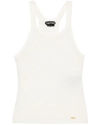 Tom Ford - Silk Knitted Tank Top - Lyst