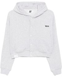 Izzue - Button-Up Bomber Jacket - Lyst