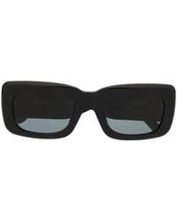 The Attico - Logo-Plaque Sunglasses - Lyst