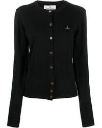 Vivienne Westwood - Zwarte Vest Met Voorknoppen - Lyst