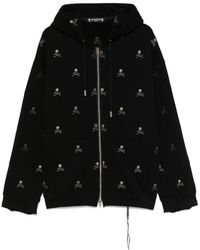 Mastermind Japan - Skull-Embroidered Hoodie - Lyst
