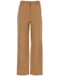 Loulou de Saison - Leather Trousers - Lyst