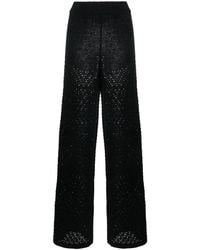 ROTATE BIRGER CHRISTENSEN - Pantalon Ample À Taille Haute - Lyst