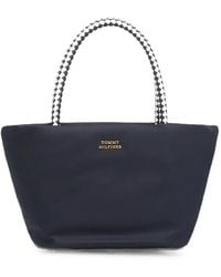 Tommy Hilfiger - Woven-Handle Marina Bucket Tote Bag - Lyst