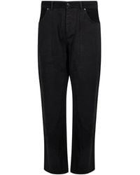 YMC - Files Corduroy-Panelled Straight-Leg Trousers - Lyst