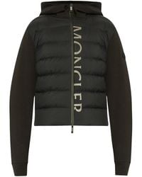 Moncler - Padded Cardigan - Lyst