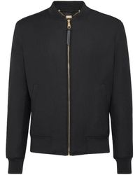 Billionaire - Wolf Zip-Up Bomber Jacket - Lyst