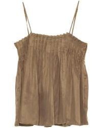 ELEH - Spaghetti-Strap Sleeveless Top - Lyst