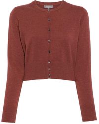 N.Peal Cashmere - Ivy Cropped Cashmere Cardigan - Lyst