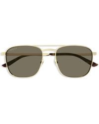 Gucci - Getönte Pilotenbrille - Lyst