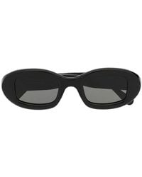 Retrosuperfuture - Oval Frame Sunglasses - Lyst