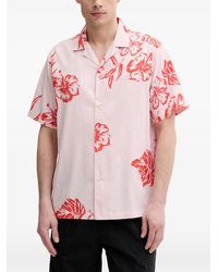 Oakley - Hibiscus Breeze Floral-Print Short-Sleeve Shirt - Lyst