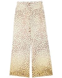 Ottod'Ame - Polka-Dot Drawstring-Waist Trousers - Lyst