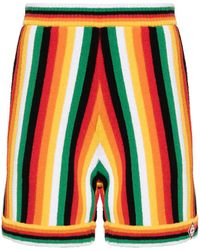 Casablancabrand - Striped Towelling Shorts - Lyst