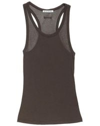 Acne Studios - Ribbed-Knit Tank Top - Lyst