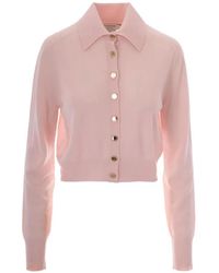 Sportmax - Button-Up Wool Cardigan - Lyst