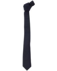 Burberry - Check Wool Cashmere Tie - Lyst