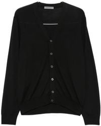 Corneliani - Button-Up V-Neck Cardigan - Lyst