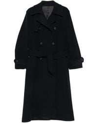 Paul Smith - Double-Breasted Belted Coat - Lyst