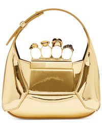 Alexander McQueen - Bolso The Jeweled mini con asa - Lyst