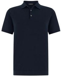 BOGGI - Branded-Button Polo Shirt - Lyst