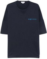 McQueen - Logo-Print T-Shirt - Lyst