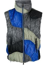Adererror - Aren Colour-Block Down Gilet - Lyst