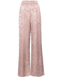 Golden Goose - Floral-Embroidered Trouser - Lyst