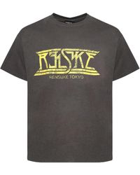 Rensuke Tokyo - Logo-Print Cotton T-Shirt - Lyst