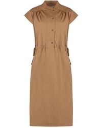 Yves Salomon - Poplin Shirt Dress - Lyst