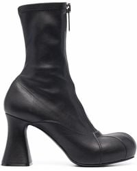 Stella McCartney - Zipped Ankle Boots - Lyst
