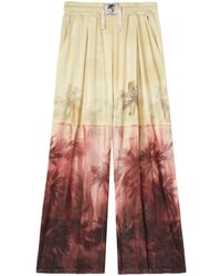 Palm Angels - Sunset Palmen Mesh Hose Frau - Lyst