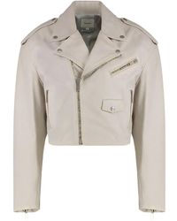Halfboy - Zip-Details Biker Jacket - Lyst