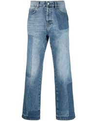 MSGM - Pantalon droit à coupe cinq poches - Lyst