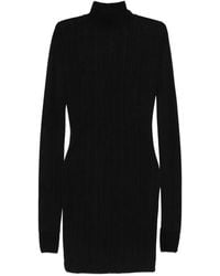 Amazuìn - Ribbed High-Neck Top - Lyst