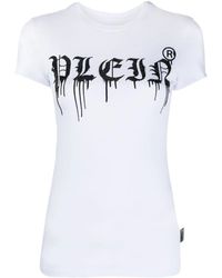 Philipp Plein - Logo-Print Short-Sleeved T-Shirt - Lyst