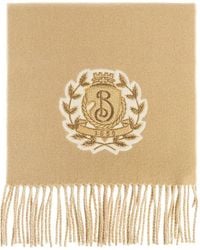 Burberry - Écharpe B Crest En Cachemire - Lyst