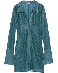 Oséree - Long-Sleeve Mini Dress - Lyst