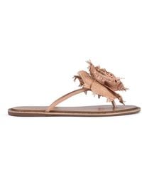 Le Silla - Rose Floral-Embellishment Sandals - Lyst
