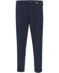 Myths - Straight Broek Met Omgeslagen Pijpen - Lyst