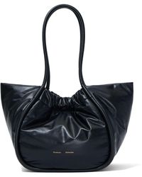Proenza Schouler - Ruched Leather Tote Bag - Lyst