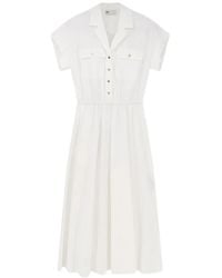 Tory Burch - Cotton Poplin Shirtdress - Lyst