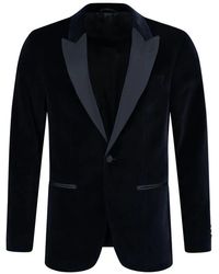 Hackett - Blazer Con Ribete De Satén - Lyst