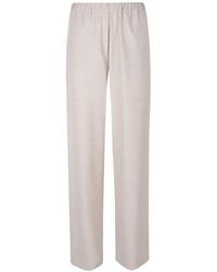 Fabiana Filippi - Elasticated-Waistband Straight-Leg Trousers - Lyst